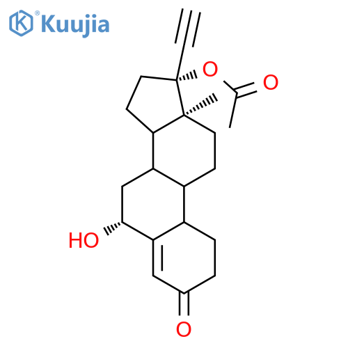 6a-Hydroxy Norethindrone Acetate structure