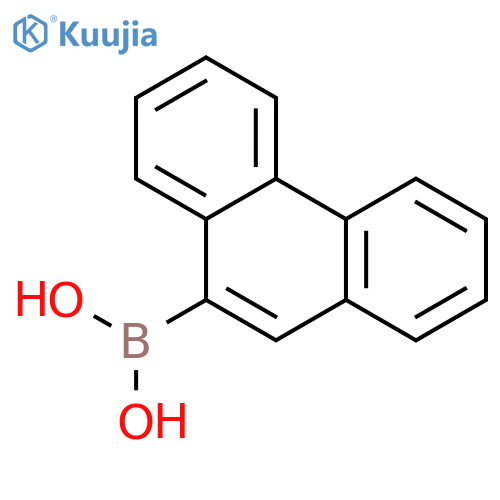 9-Phenanthreneboronic Acid structure