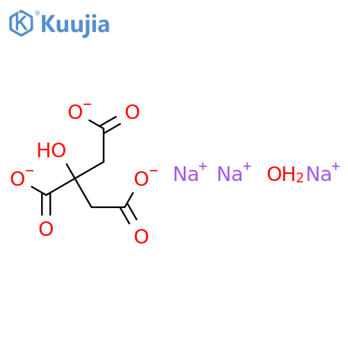 sodium citrate pentahydrate structure