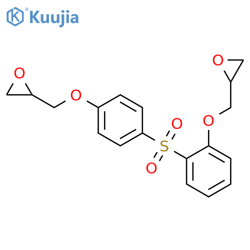 OXIRANE, [[2-[[4-(OXIRANYLMETHOXY)PHENYL]SULFONYL]PHENOXY]METHYL]- structure