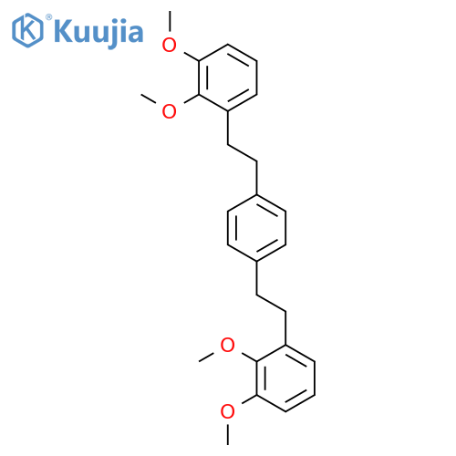 BENZENE, 1,4-BIS[2-(2,3-DIMETHOXYPHENYL)ETHYL]- structure