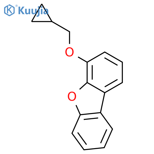 Dibenzofuran, 4-(cyclopropylmethoxy)- structure