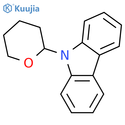 9H-CARBAZOLE, 9-(TETRAHYDRO-2H-PYRAN-2-YL)- structure