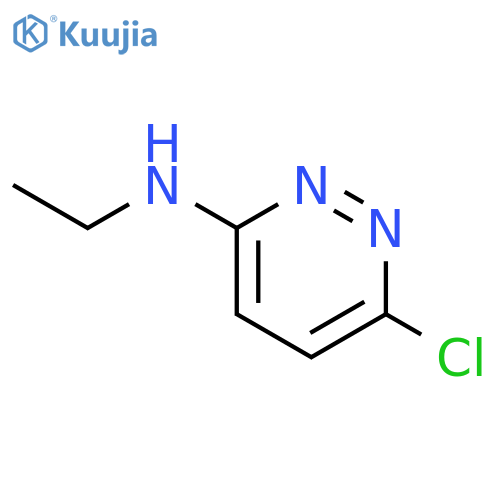6-Chloro-N-ethylpyridazin-3-amine structure