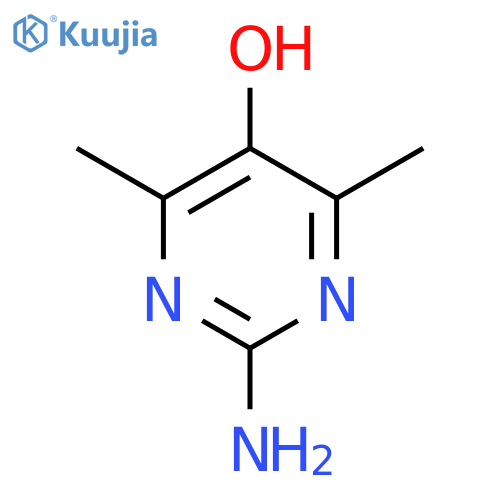 2-amino-4,6-dimethylpyrimidin-5-ol structure