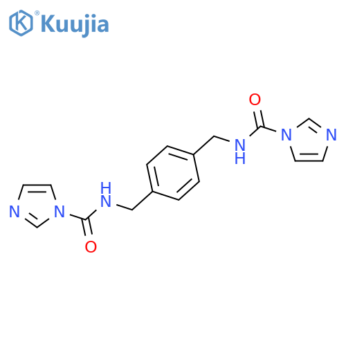 1H-Imidazole-1-carboxamide, N,N'-[1,4-phenylenebis(methylene)]bis- structure