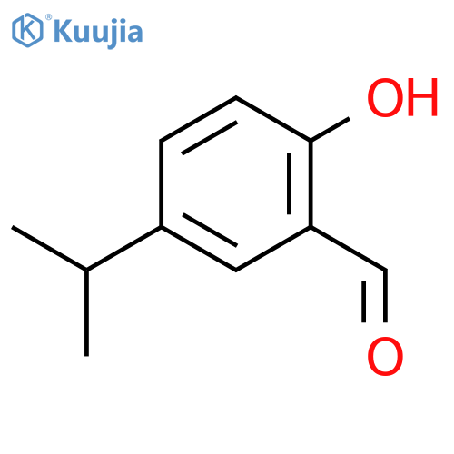 2-Hydroxy-5-isopropyl-benzaldehyde structure