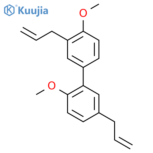 2,4'-dimethoxy-3',5-di(prop-2-en-1-yl)biphenyl structure