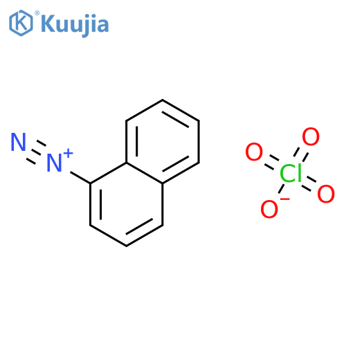 1-Naphthalenediazonium, perchlorate structure