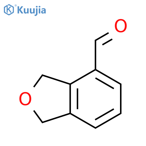 1,3-dihydro-2-benzofuran-4-carbaldehyde structure