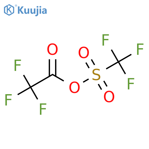 Trifluoroacetyl triflate structure