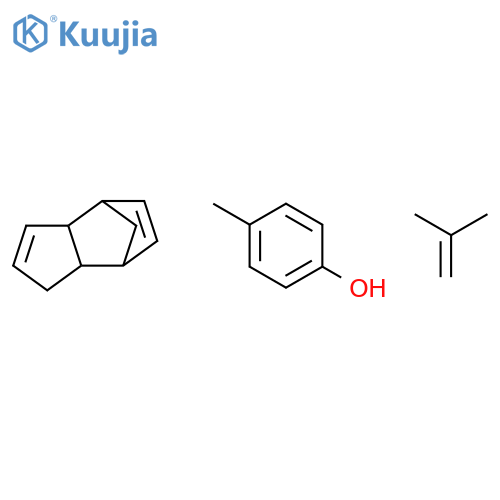 Poly(dicyclopentadiene-co-p-cresol) structure