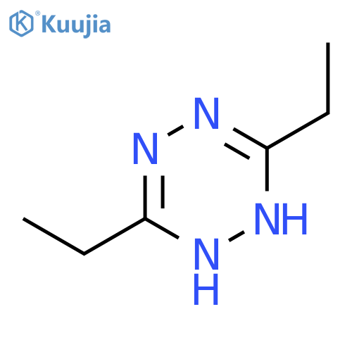 1,2,4,5-Tetrazine, 3,6-diethyl-1,2-dihydro- structure