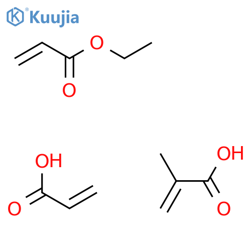 2-Propenoicacid,2-methyl-,polymerwithethyl2-propenoateand2-propenoicacid,sodiumsalt structure