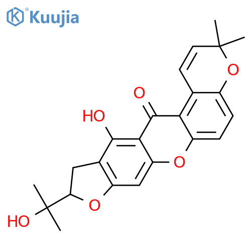 Caledonixanthone M structure