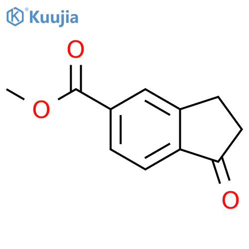 Methyl 1-oxo-2,3-dihydro-1H-indene-5-carboxylate structure