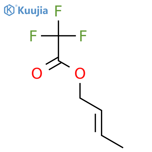 ACETIC ACID, TRIFLUORO-, 2-BUTENYL ESTER structure