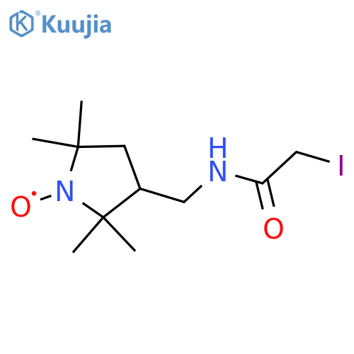 3-(2-iodoacetamidomethyl)-proxyl structure