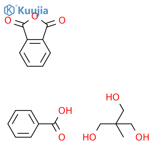 1,3-Isobenzofurandione,polymerwith2-(hydroxymethyl)-2-methyl-1,3-propanediol,benzoate structure