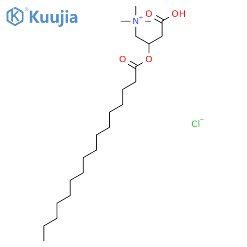 Palmitoyl-DL-carnitine chloride structure
