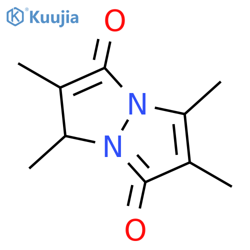 2,3,6,7-tetramethyl-1,5-diazabicyclo[3.3.0]octa-2,6-diene-4,8-dione structure