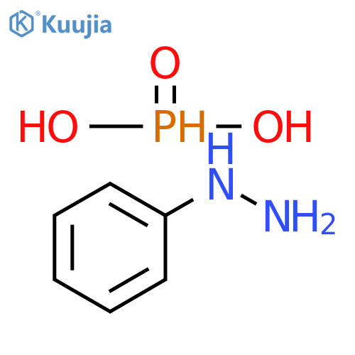 Hydrazine, phenyl-, phosphonate (1:1) structure
