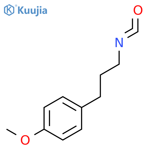 Benzene, 1-(3-isocyanatopropyl)-4-methoxy- structure