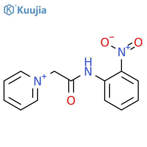 1-[(2-Nitro-phenylcarbamoyl)-methyl]-pyridinium structure