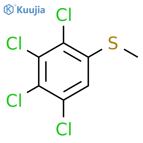 Tetrachloro(methylthio)benzene structure