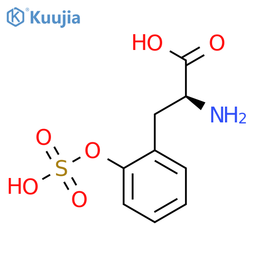 2-(Sulfooxy)-L-phenylalanine structure