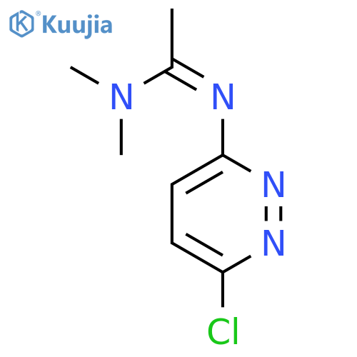 N'-(6-Chloropyridazin-3-yl)-N,N-dimethylethanimidamide structure