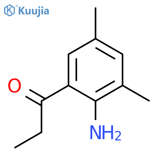 1-PROPANONE, 1-(2-AMINO-3,5-DIMETHYLPHENYL)- structure