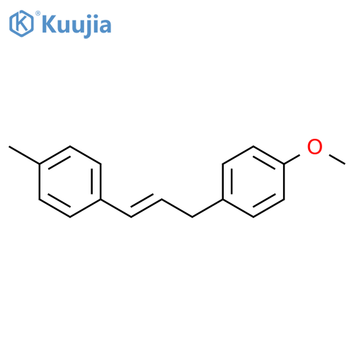 Benzene, 1-methoxy-4-[(2E)-3-(4-methylphenyl)-2-propenyl]- structure