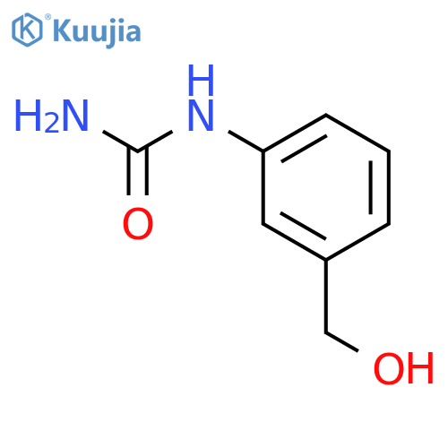 UREA, [3-(HYDROXYMETHYL)PHENYL]- structure