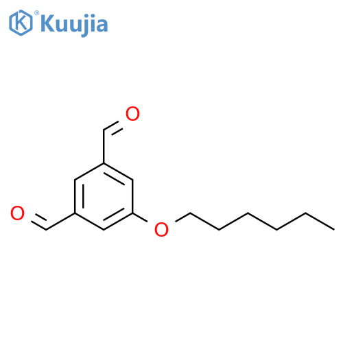 1,3-BENZENEDICARBOXALDEHYDE, 5-(HEXYLOXY)- structure