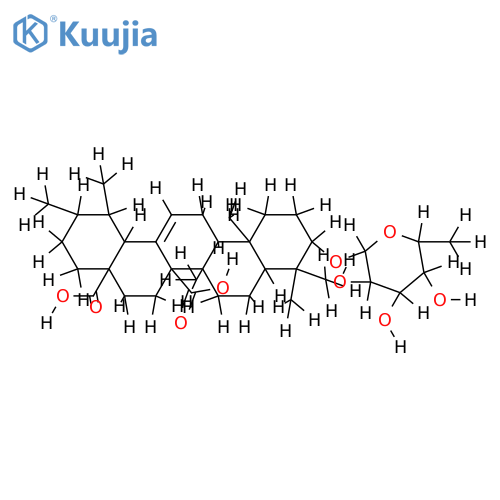 Chinovasaeure-beta-D-glucomethylosid structure