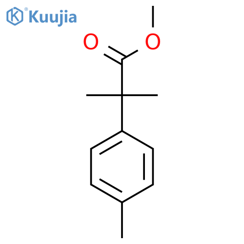 α,α,4-Trimethyl-benzeneacetic Acid Methyl Ester structure