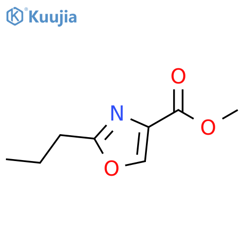 Methyl2-Propyloxazole-4-carboxylate structure