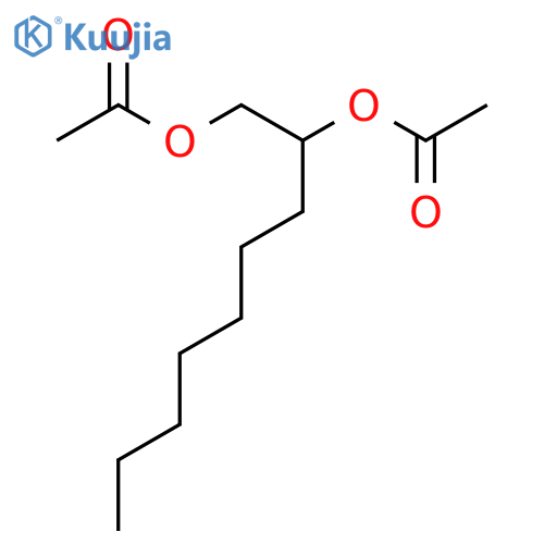 Octanol, acetate, mono((acetyloxy)methyl) deriv. structure