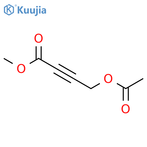 2-Butynoic acid, 4-(acetyloxy)-, methyl ester structure