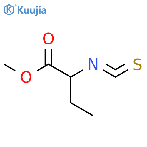 Methyl DL-2-Isothiocyanatobutyrate structure