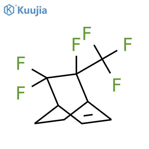 BICYCLO[2.2.2]OCT-2-ENE, 5,5,6-TRIFLUORO-6-(TRIFLUOROMETHYL)- structure