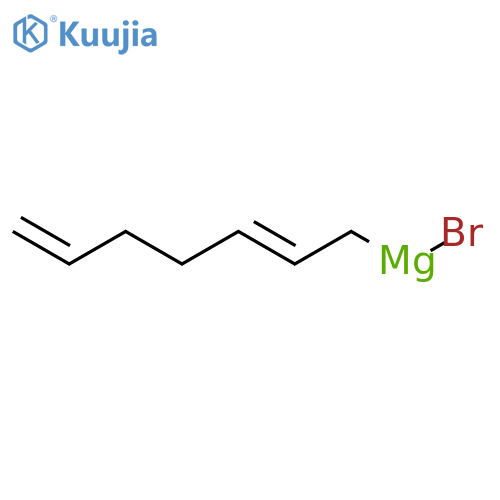 Magnesium, bromo-2,6-heptadienyl- structure