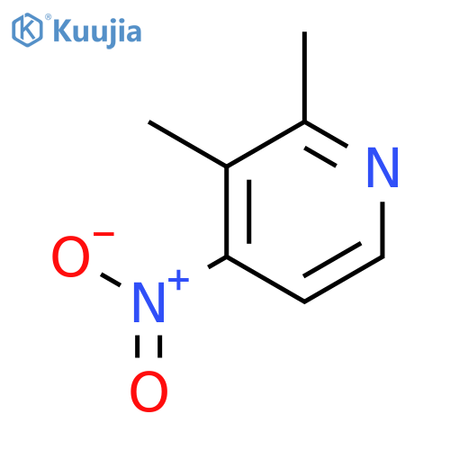 2,3-Dimethyl-4-nitropyridine structure