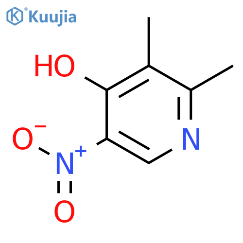 2,3-dimethyl-5-nitropyridin-4-ol structure