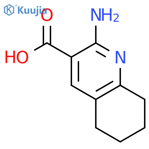 2-amino-5,6,7,8-tetrahydroquinoline-3-carboxylic Acid structure