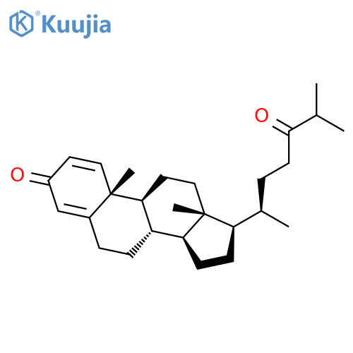 CHOLESTA-1,4-DIENE-3,24-DIONE structure