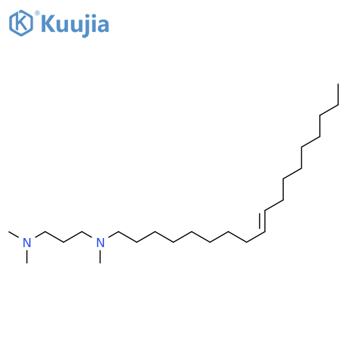 (Z)-N,N,N'-trimethyl-N'-9-octadecenylpropane-1,3-diamine structure