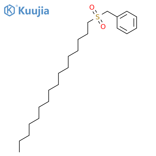 Benzene, [(hexadecylsulfonyl)methyl]- structure