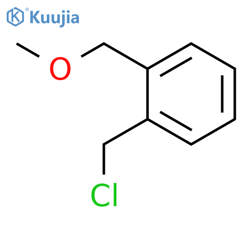 BENZENE, 1-(CHLOROMETHYL)-2-(METHOXYMETHYL)- structure